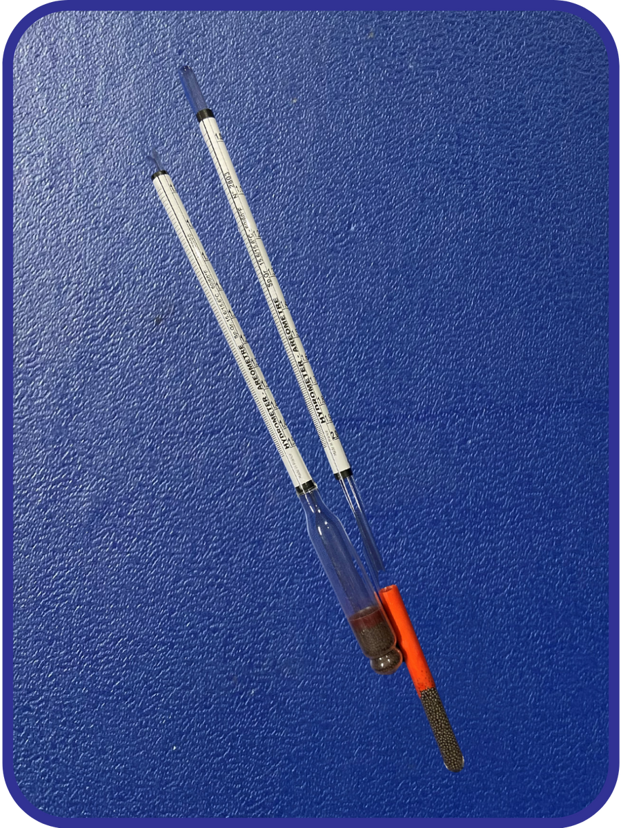 SGW.1015.A Specific Gravity Hydrometer 1.000-1.500 – Carlton Glass